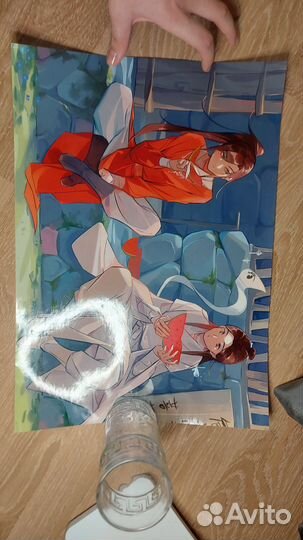 Плакаты постеры аниме