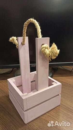 Ящик деревянный декоративный