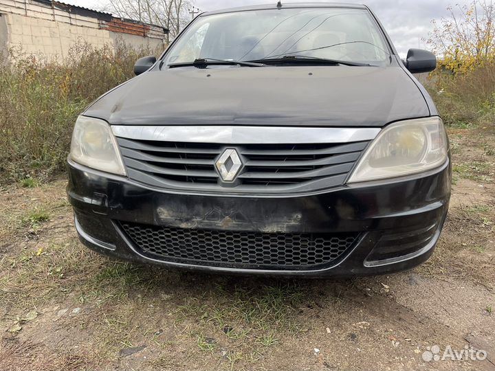 Рено логан решетка радиатора