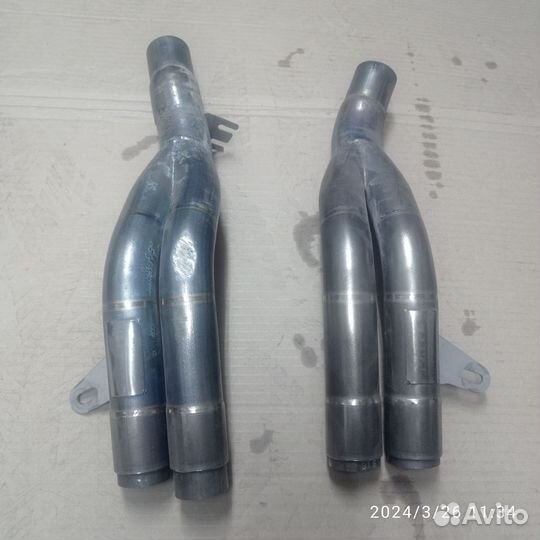 Выхлоп kawasaki z1000 Mivv titan