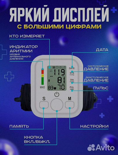 Тонометр автоматический новый опт