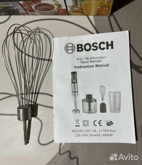 Блендер погружной новый