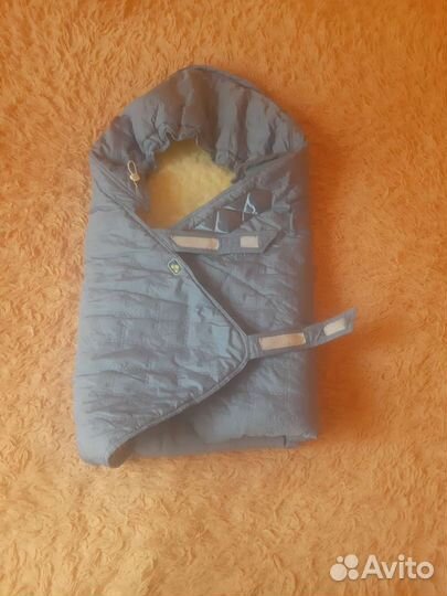 Конверт на выписку для мальчика (зима)