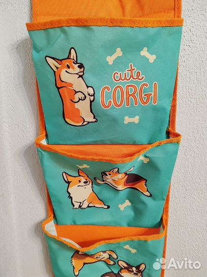 Кармашек в детский сад корги
