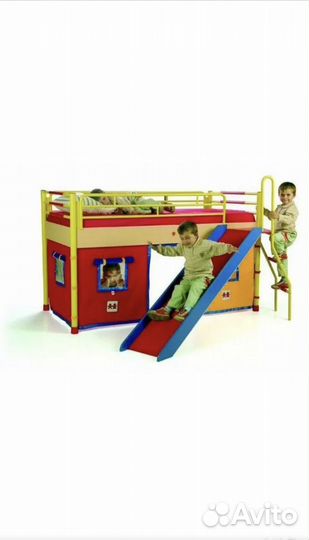 Турецкая кровать с горкой