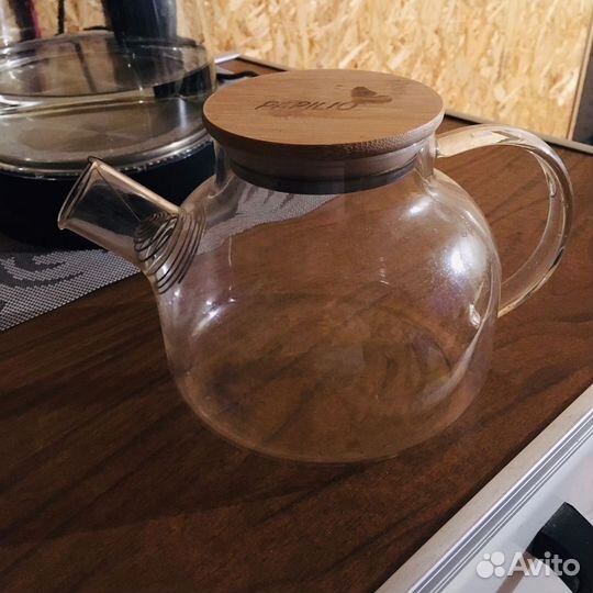 Чайник стеклянный заварочный