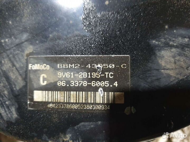 Вакуумный усилитель Mazda 3 BL