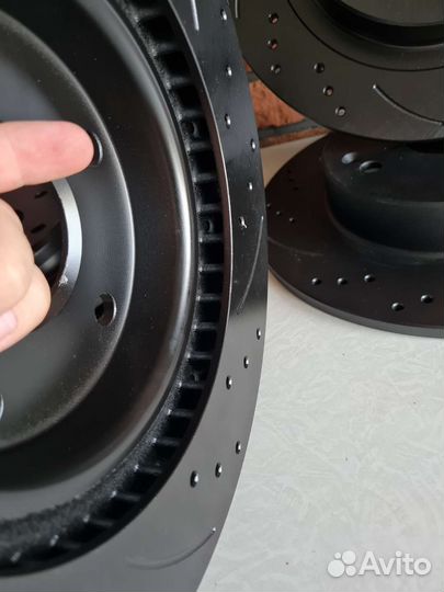 Передние + задние тормозные диски Geely Coolray