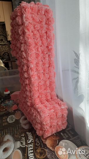 Цифра 1 на годик девочке