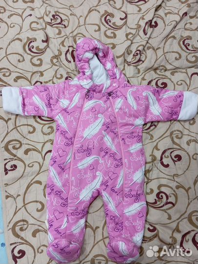 Комбинезон демисезонный 62 68 для девочки новый