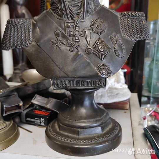 Авторская работа (личная) генерал Платов бронза R