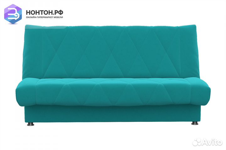 Диван книжка Сити-1 бирюзовый