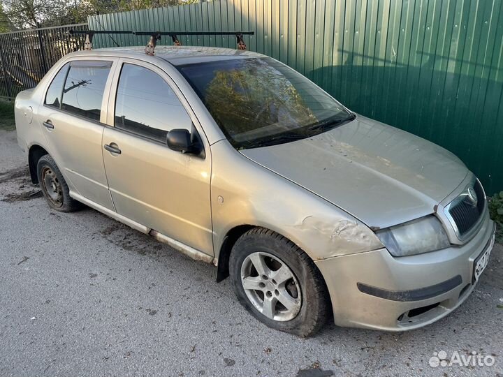 Skoda fabia 1 в разбор