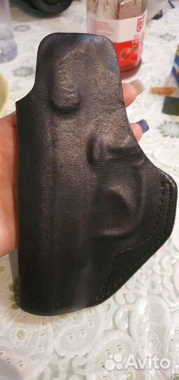 Сумка кобура для пистолета. Кожа