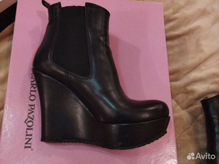 Ботильоны натуральная кожа 36