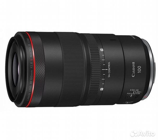 Объектив Canon RF 100mm F2.8L Macro IS USM