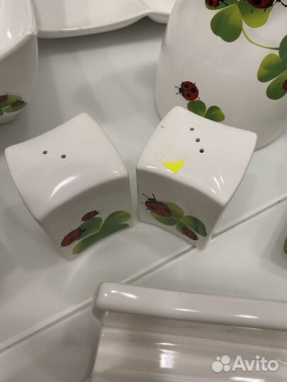 Набор керамической посуды infinity «Божья коровка»