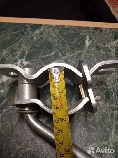 Хомут крепления опорного колёса для прицепа