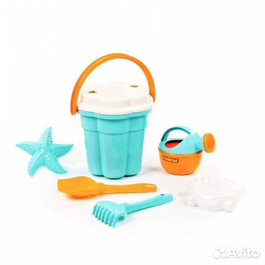 Игровой набор Полесье №650: ведро-цветок большое