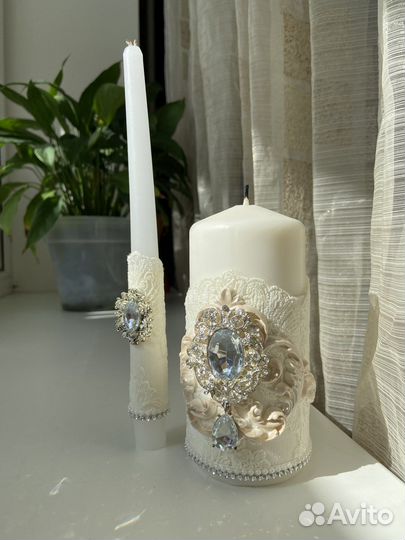 Свечи свадебные домашний очаг