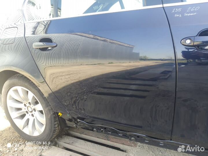 Дверь задняя правая BMW E60 цвет А35