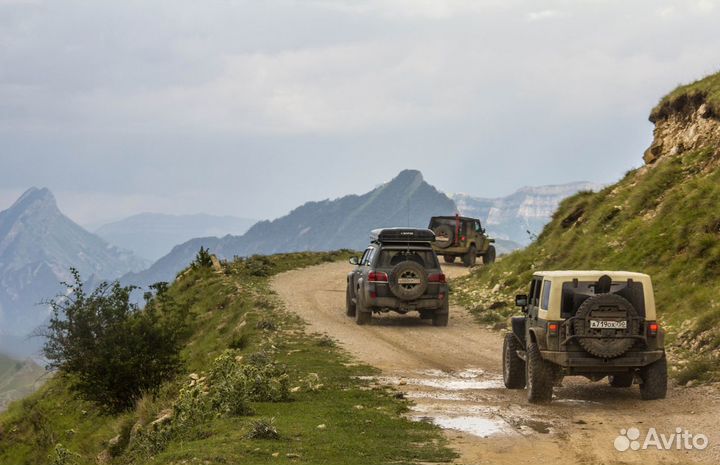 Джип-тур в Абхазию Jeep Wrangler JL
