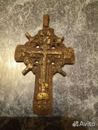 Крест нательный Штурвал