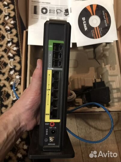 VoIP Маршрутизатор с 2 FXS-портами и 1 pstn-портом