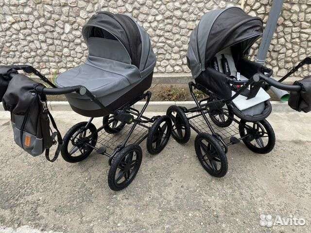 Коляска вездеход новая 2в1
