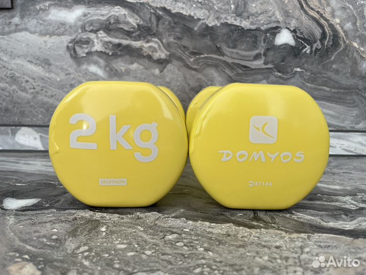 Гантели для фитнеса 2 кг