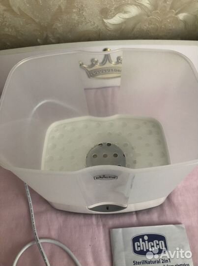 Паровой стерилизатор Chicco 2 в 1 с автоматическим