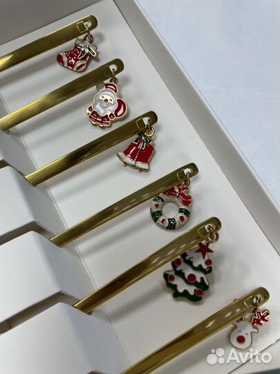 Чайные ложечки подарочные новогодние