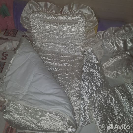 Конверт с одеялком на выписку