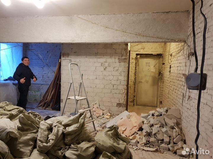 Разнорабочий подсобник на демонтаж