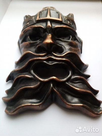 Маска панно литьё СССР