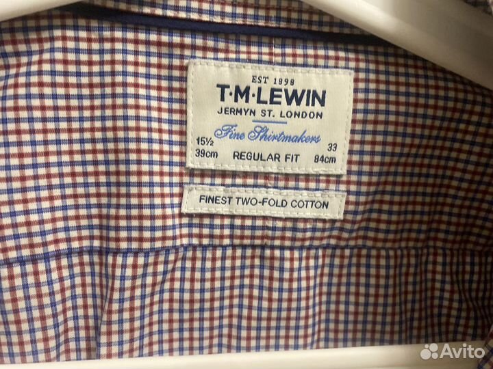 Рубашка TM lewin 2 Fold Cotton