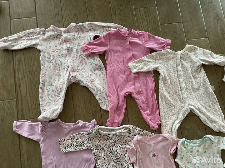 Одежда для новорожденных пакетом 62 68