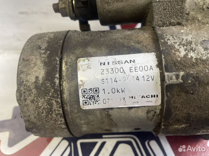 Стартер для Ниссан Тиида / Ноут / Кашкай / Микра