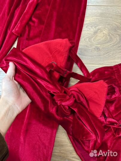Бархатный костюм домашний