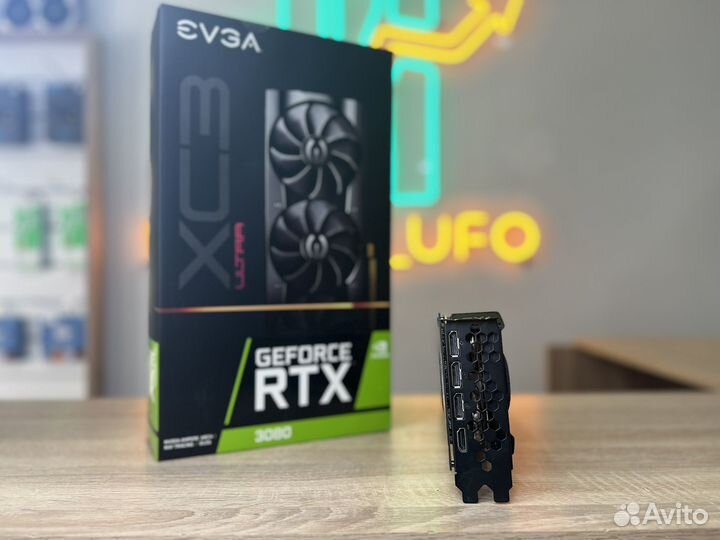 Видеокарта evga RTX 3080 XC3 ultra gaming