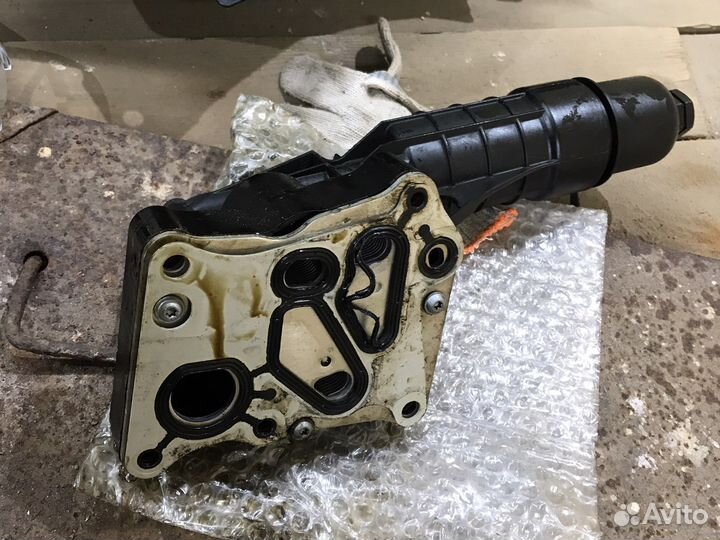 Теплообменник w212 масляный стакан