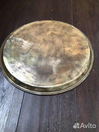 Поднос латунный Кольчугино