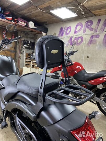 Спинка и багажник Kawasaki Vulcan