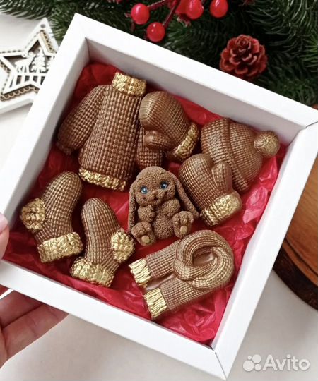 Новогодний букет / новогодний шоколадный набор