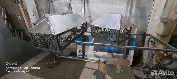 Изделия из металла с элементами холодной ковки