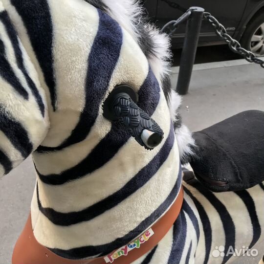 Лошадка Зебра поницикл большой Ponycycle