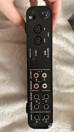 Внешняя звуковая карта Motu M4