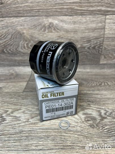 Фильтр масляный Mazda, PE0114302A