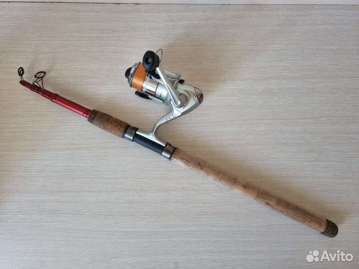 Спининг с катушкой Avenger Tele Spin