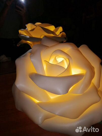 Роза светильник